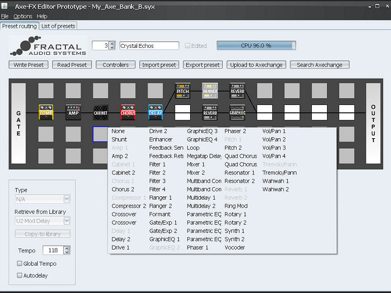 Editing Matrix Layout with Sample