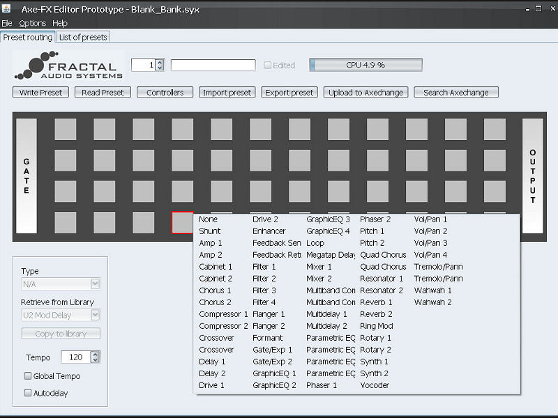 Editing Matrix Layout