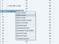 Right Click and Paste Preset